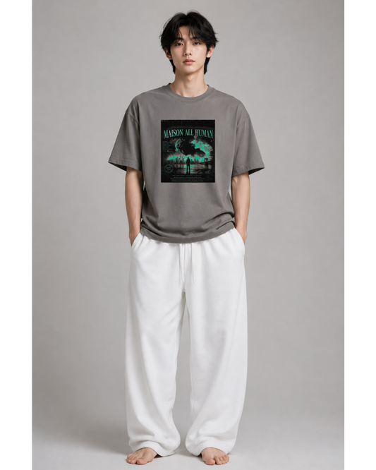 Graphic Oversized faded t-shirt