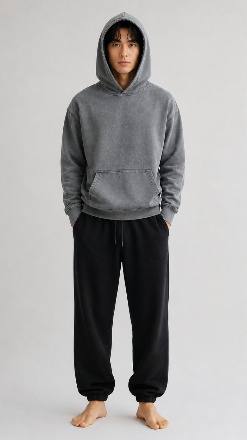 100% Organic Cotton Oversize Unisex Hoodie