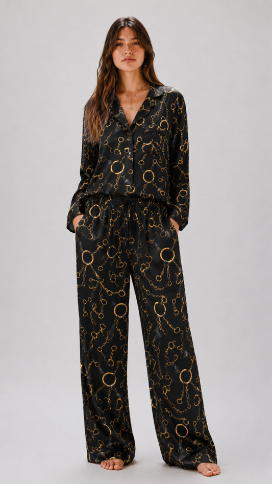 Luna Women’s long sleeve pajama top