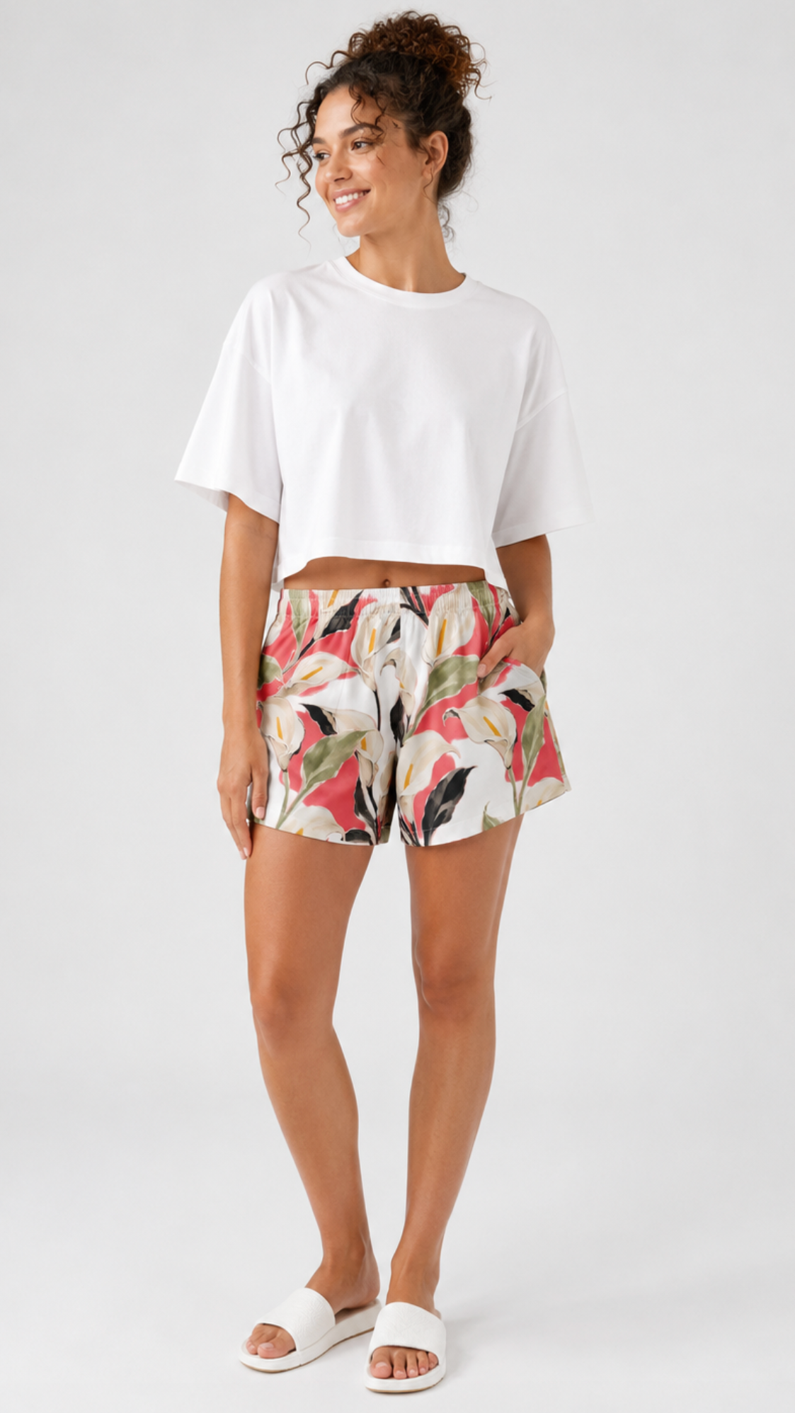 Lily Printed Women’s PJ shorts