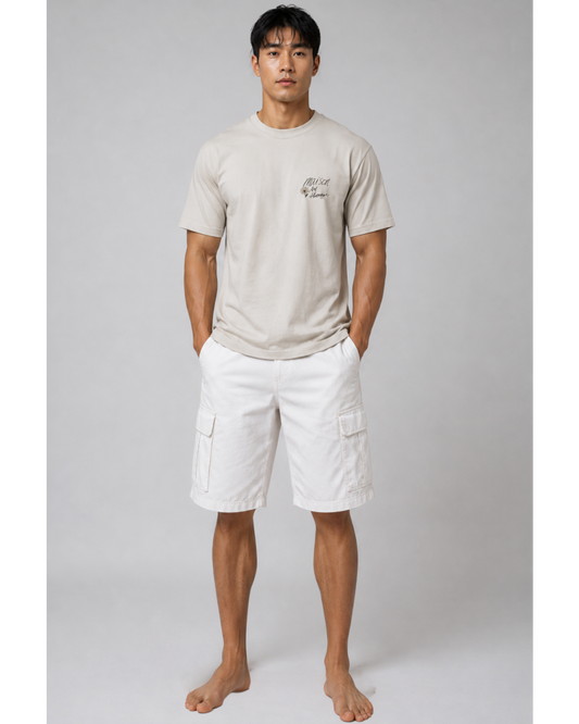 Logo Printed Oversized faded t-shirt