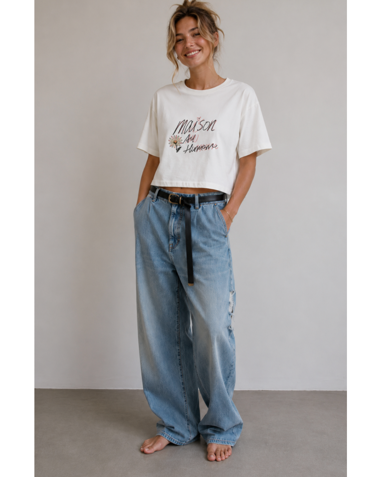 Graphic Women’s crop top