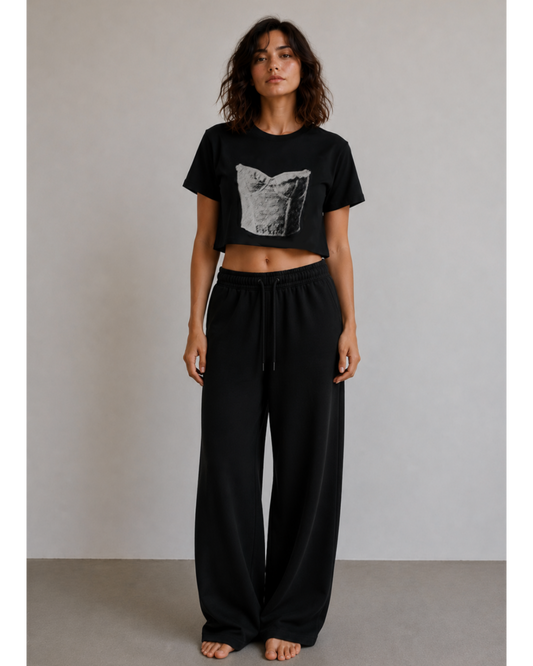 Graphic Printed Women’s crop top